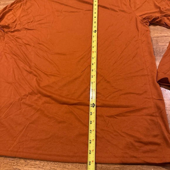 Nike Mens Dri-Fit Legend LS 2XL Training Shirt Orange 727980 802 New With Tags - Picture 8 of 8